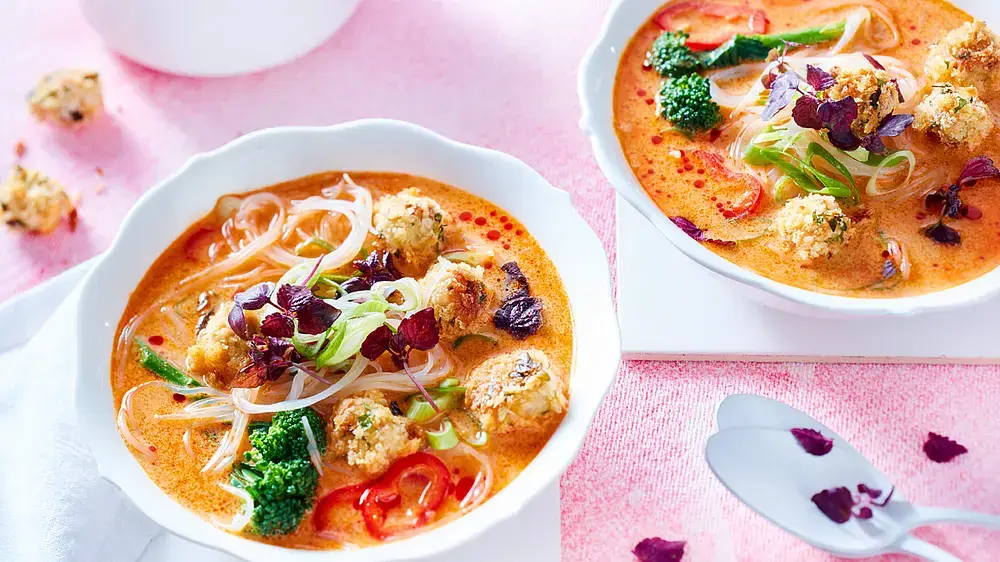 Vegetarische Suppe 
