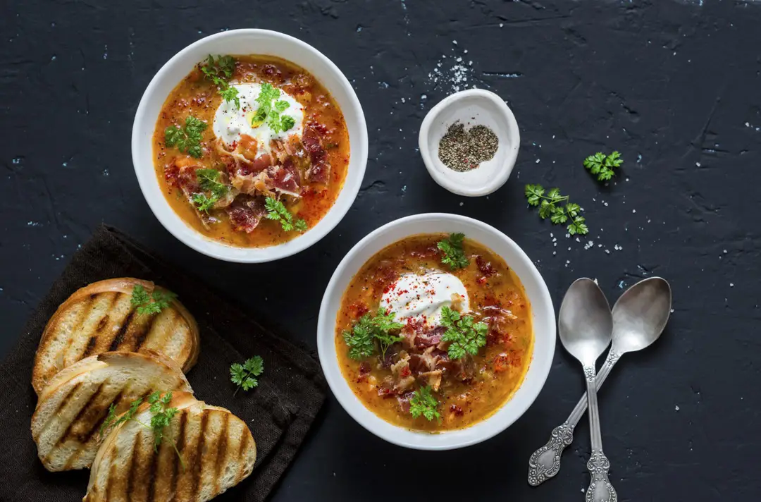 Linsensuppe