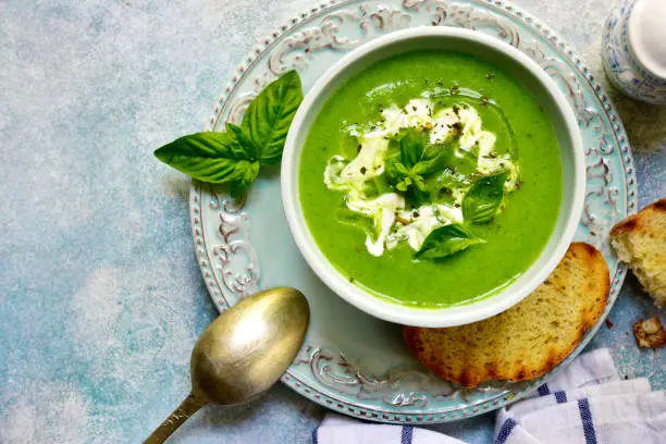 Spinatsuppe