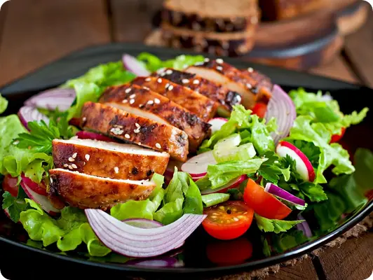 Chicken Tikka Salat
