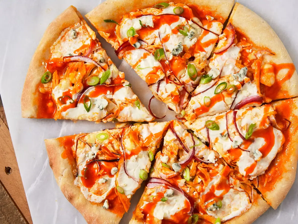 Mango Chicken Pizza 
